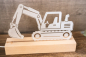 Preview: Lampe / Nachtlicht Bagger